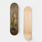Bass fish skateboard (Vorderseite)