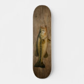 Bass fish skateboard (Vorne)