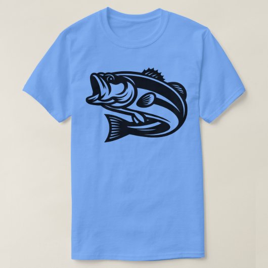 Bass Fish T-Shirt (Design vorne)
