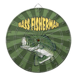 Bass Fisherman Dartboard Dartscheibe