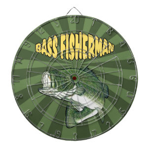 Bass Fisherman Dartboard Dartscheibe