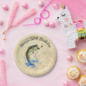 Bass Fishing 50. Geburtstagsparty Paper Teller (Party)