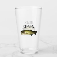 Bass Fishing Beer Tasse Personalisiert