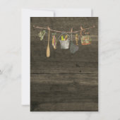 Bass Fishing Funny Geburtstag Einladung (Rückseite)