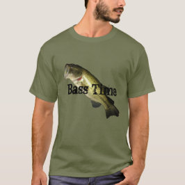 Bass Fishing Large Mouth Men-T - Shirt