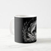 Bass Fishing Lover Gift Fishermans Present Kaffeetasse (Vorderseite Links)
