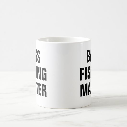 Bass Fishing Master Kaffeetasse (Mittel)