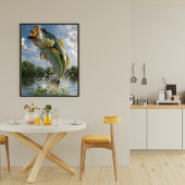 Bass Fishing Poster