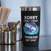 Bass Fishing Quote Hobby Sport Fisherman Angler Thermobecher