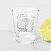 Bass Fishing Schnapsglas (Rückseite)