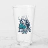 Bass Fishing Vector Glas (Rückseite)