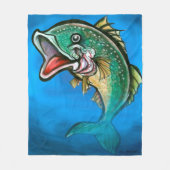 Bass Fleece Blanket (Vorderseite)
