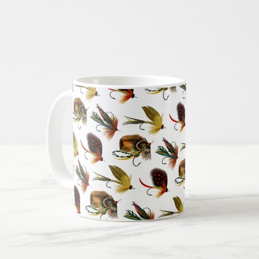 Bass Flies Kaffeetasse (Vorderseite Links)