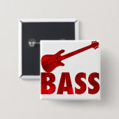 Bass-Gitarre Button (Vorne & Hinten)