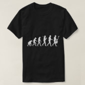 Bass Gitarre Evolution Klassischer T - Shirt (Design vorne)