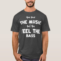 Bass Gitarre hören Sie die Musik, aber Sie fühlen