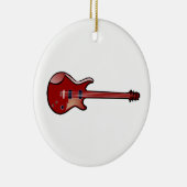Bass-Gitarre Keramikornament (Rechts)