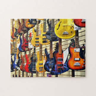 Bass-Gitarren Puzzle