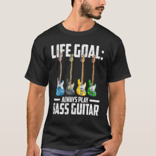 Bass Gitarrist Bass Player Rock Music Bass Gitarre T-Shirt