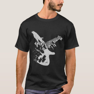 Bass-Gitarrist Geschenk Bassist T-Shirt