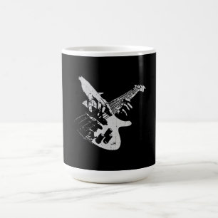 Bass-Gitarrist Geschenk Bassist Verwandlungstasse