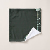 Bass-Gitarrist-Geschenke Badhandtuch Set (Waschlappen)
