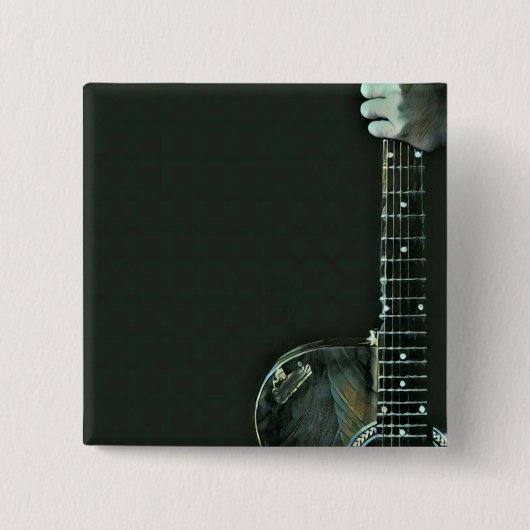 Bass-Gitarrist-Geschenke Button (Vorderseite)
