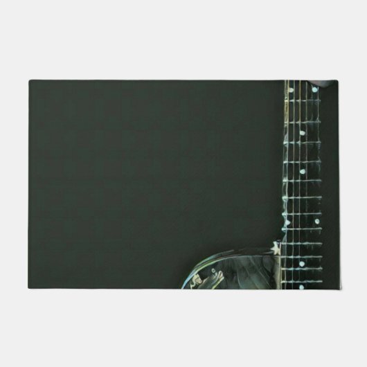 Bass-Gitarrist-Geschenke Fußmatte (Vorderseite)
