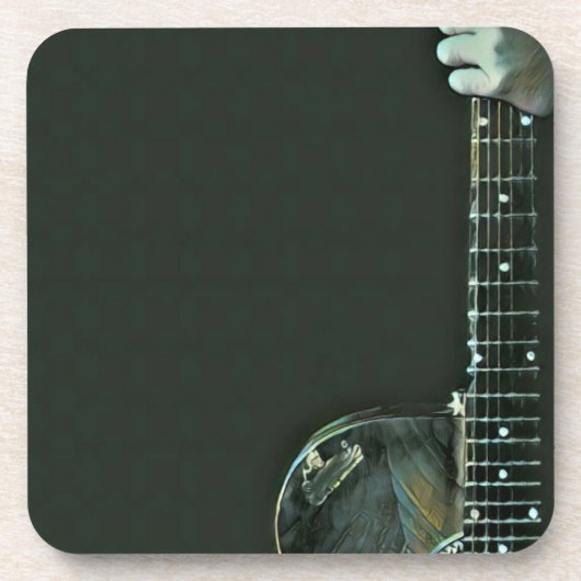 Bass-Gitarrist-Geschenke Getränkeuntersetzer (Vorderseite)