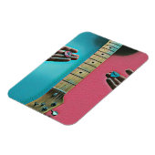 Bass-Gitarrist-Geschenke Magnet (Linke Seite)