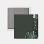 Bass-Gitarrist-Geschenke Magnet (Vorderseite/Rückseite)