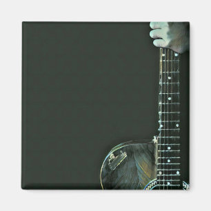 Bass-Gitarrist-Geschenke Magnet