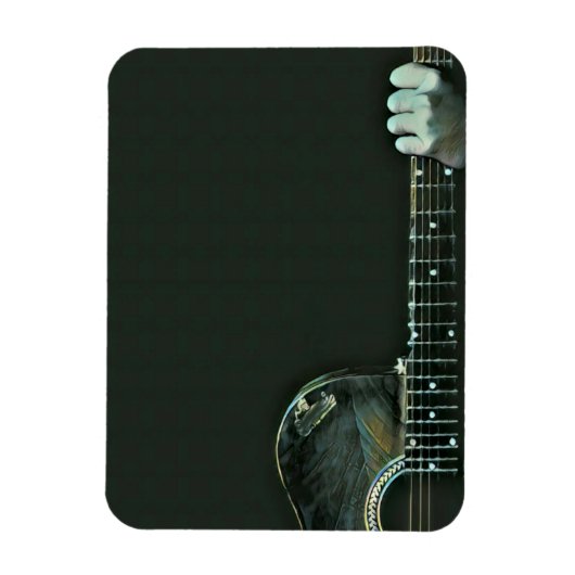Bass-Gitarrist-Geschenke Magnet (Vertikal)