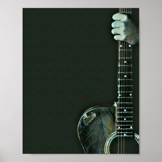 Bass-Gitarrist-Geschenke Poster (Vorne)