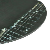 Bass-Gitarrist-Geschenke Schneidebrett (Ecke)