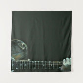 Bass-Gitarrist-Geschenke Wandteppich (Vorderseite (Horizontal))