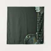 Bass-Gitarrist-Geschenke Wandteppich (Vorderseite)