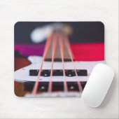 Bass Guitar 3 Mousepad (Mit Mouse)
