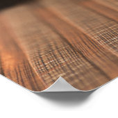 Bass Guitar 3 Poster (Ecke)