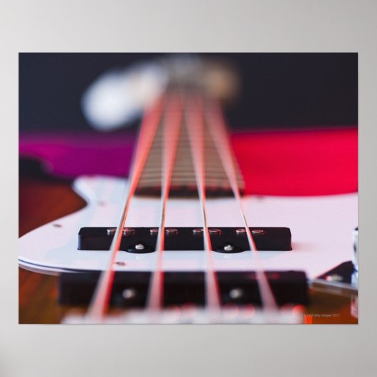 Bass Guitar 3 Poster (Vorne)