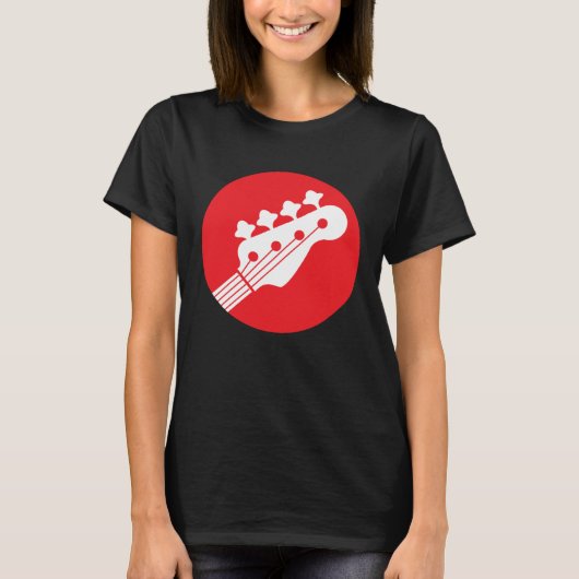 Bass Guitar Bass Player T-Shirt (Vorderseite)
