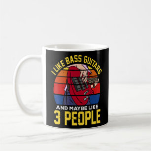 Bass Guitar Bassist Women and Men Bass Player 23 Kaffeetasse
