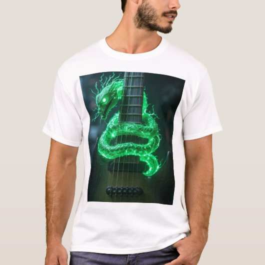 Bass Guitar Beast T-Shirt (Vorderseite)