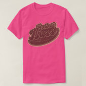 Bass Guitar Brown Vintag T-Shirt (Design vorne)