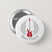 bass guitar button (Vorne & Hinten)