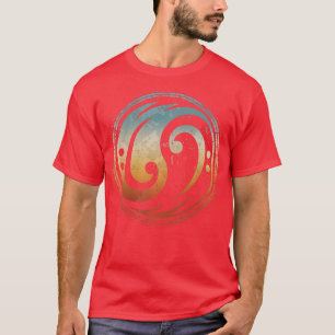 Bass Guitar Clef Yin Yang Vintag für Bassist Bas T-Shirt