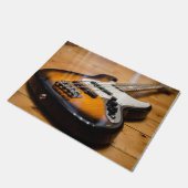 Bass Guitar Fußmatte (Schrägansicht)
