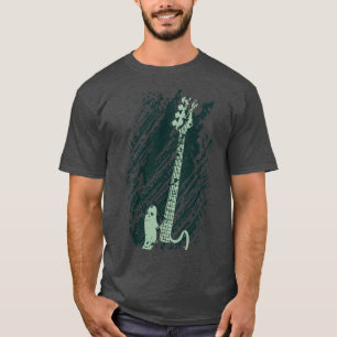 Bass Guitar Grunge T-Shirt