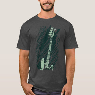 Bass Guitar Grunge T-Shirt