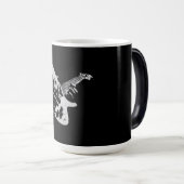 Bass Guitar Player Gift Bassist Verwandlungstasse (VorderseiteRechts)